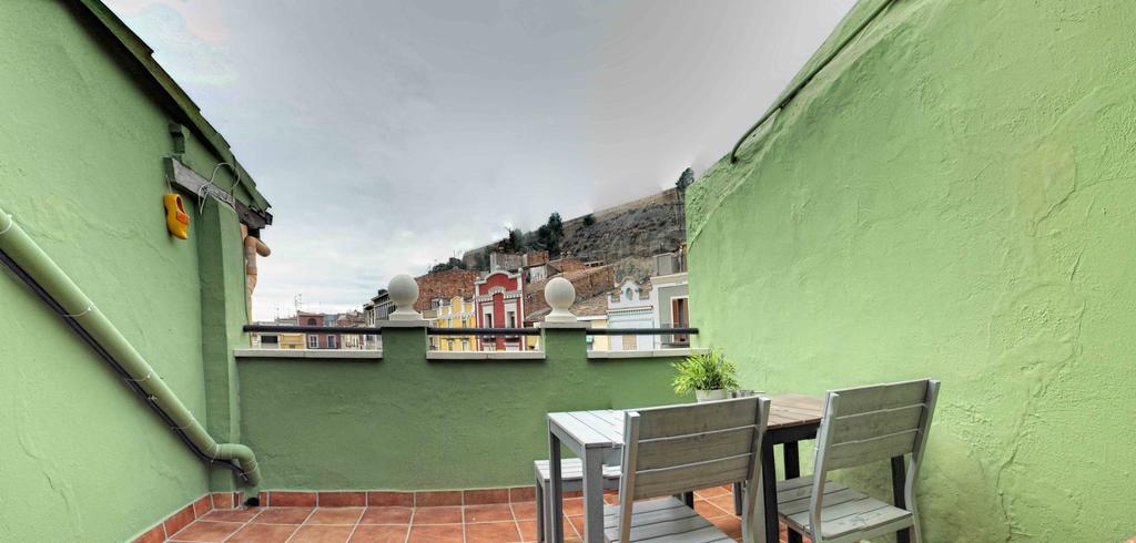 Atico Del Holandes Apartman Balaguer Szoba fotó
